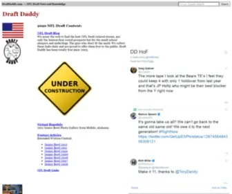 Draftdaddy.com(Draft Daddy) Screenshot