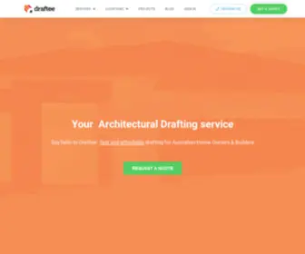 Draftee.com.au(Online Architectural Drafting Australia) Screenshot