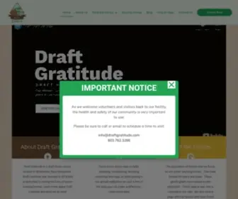 Draftgratitude.com(Saving Draft Horses from slaughter by providing a second chance and a place to call home) Screenshot