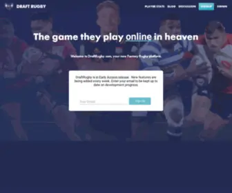 Draftrugby.com(Draft Rugby) Screenshot