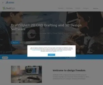 Draftsight.com(Discover DraftSight®) Screenshot