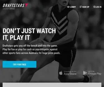 Draftstars.com.au Screenshot