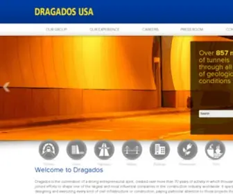 Dragados-Usa.com(Dragados USA official website) Screenshot