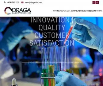 Dragalaboratories.com(Draga Laboratories) Screenshot