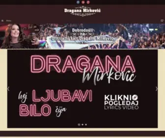 Dragana.at(DRAGANA MIRKOVIC) Screenshot