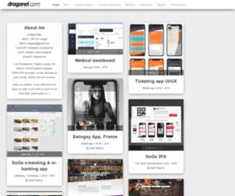 Draganel.com(Portfolio) Screenshot