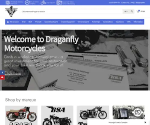 Draganfly.co.uk(Ariel) Screenshot