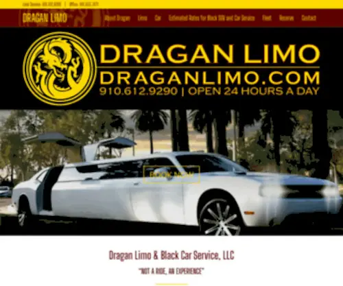 Draganlimocab.com(Dragan Limo & Black Car Service) Screenshot