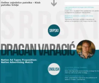 Draganvaragic.com(Dragan) Screenshot