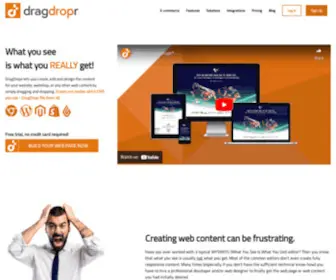 Dragdropr.com(Dragdropr) Screenshot