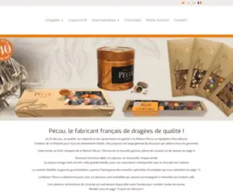 Dragees-Pecou.com(Dragées) Screenshot