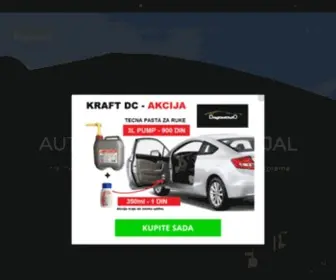 Dragicevicauto.rs(Naslovna) Screenshot