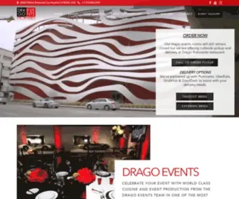 Dragoevents.com(Drago Events) Screenshot