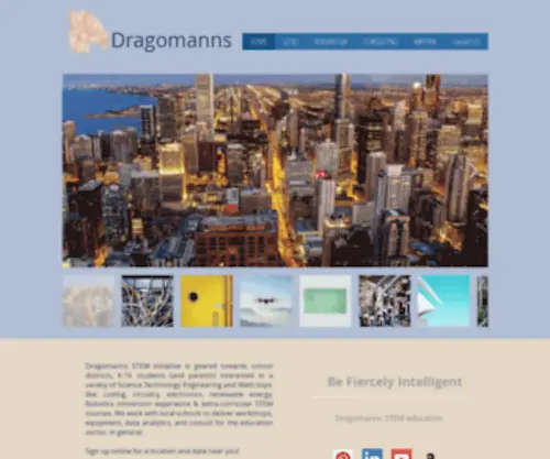 Dragomanns.com(Dragomanns builds capacity for schools & K) Screenshot