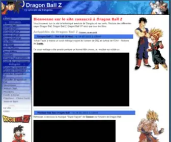 Dragon-Ball-Z.org(Dragon Ball Z) Screenshot