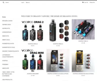 Dragon-Vapourz.co.uk(Dragon Vapourz) Screenshot