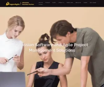 Dragonagile.com(Jira Consultants) Screenshot