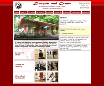 Dragonandcrane.com(Dragon and Crane) Screenshot