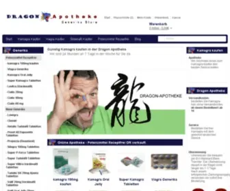 Dragonapotheke.com(Kamagra Kaufen und Bestellen Online in Deutschland) Screenshot