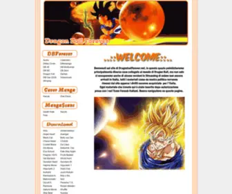 Dragonballforever.net(Dragon Ball Forever) Screenshot