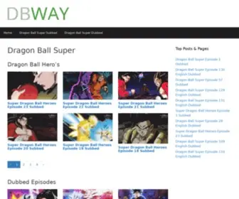 Dragonballway.biz(Dragonballway) Screenshot