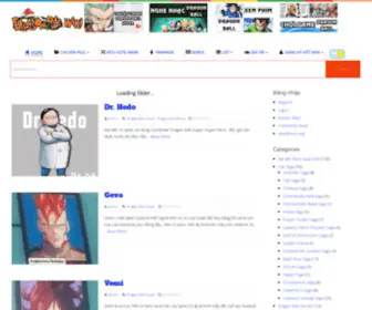 Dragonballwiki.net(Dragon Ball Wiki Việt Nam) Screenshot