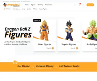 DragonballzFigures.com(dragonballzfigures) Screenshot