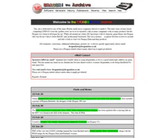 Dragondata.co.uk(Dragon Data Archive Home) Screenshot