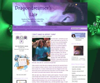 Dragondreamerslair.com(Dragondreamer's Lair) Screenshot