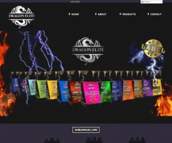 Dragoneliteusa.com(Dragon Elite Suppements) Screenshot