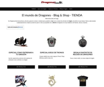 Dragones.cloud(SHOP & BLOG) Screenshot