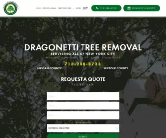 Dragonettitreeremoval.com(Dragonetti Tree Removal NYC) Screenshot