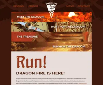 Dragonfirepizza.net(Dragon Fire) Screenshot