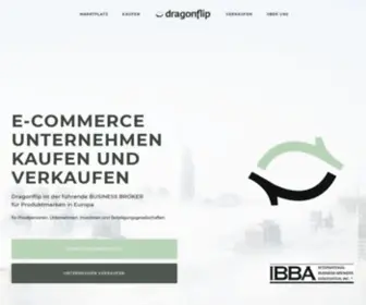 Dragonflip.com(Unternehmensverkauf E) Screenshot