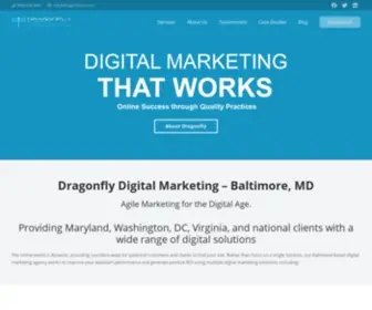 Dragonflydm.com(Dragonfly Digital Marketing) Screenshot