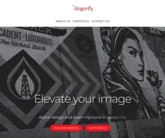 Dragonflyint.com(Wordpress web design in Jersey City) Screenshot