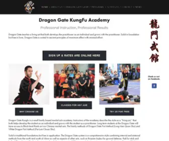 Dragongatefist.com(Long Men Jia Quan Shu) Screenshot