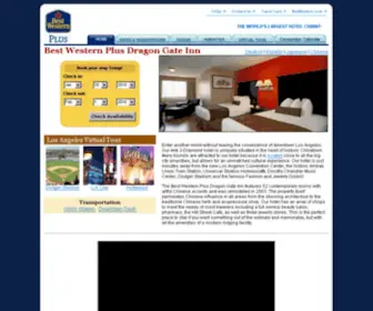 Dragongateinn.com(Downtown Los Angeles Hotels) Screenshot