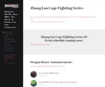 Dragonhousemma.com(Dragon House MMA) Screenshot