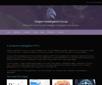 Dragoninvestigation.com(DIGging for truth through intelligent investigation and analysis) Screenshot