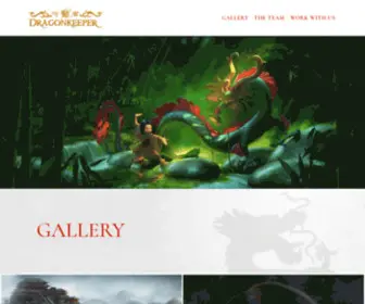 Dragonkeepermovie.com(Animated Action Adventure Film) Screenshot