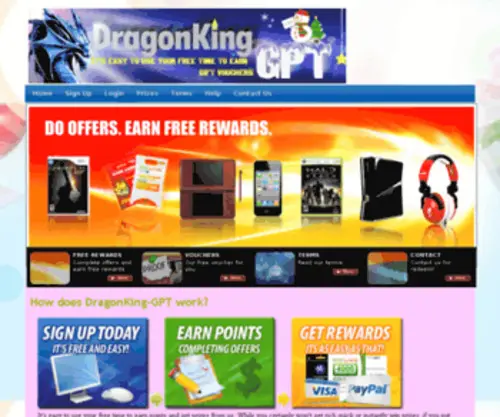 Dragonking-GPT.com(It's easy to get points from your computer) Screenshot