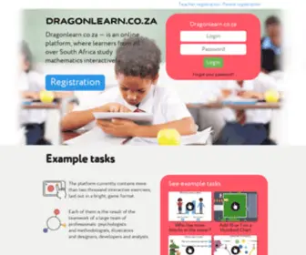 Dragonlearn.co.za(Dragonlearn) Screenshot