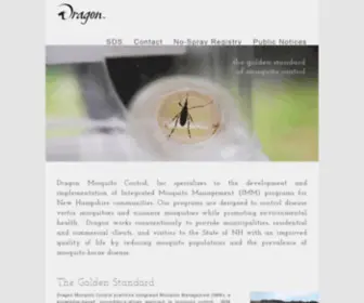 Dragonmosquito.com(Dragon Mosquito Control Inc) Screenshot