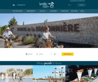 Dragonniere.com(Camping 5 étoiles Domaine de la Dragonnière à Vias) Screenshot