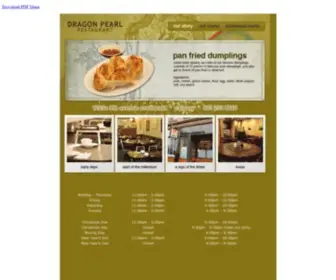 Dragonpearl.ca(Dragon Pearl Restaurant) Screenshot