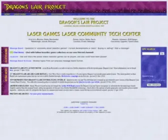 Dragons-Lair-Project.com(The Dragon's Lair Project) Screenshot