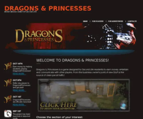 Dragons.sl(Money game for Second Life) Screenshot