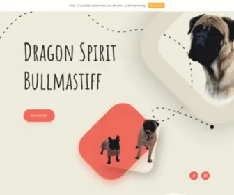 Dragonspirit.se(Dragon Spirit Bullmastiffs) Screenshot