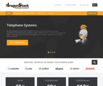 Dragonstack.com(Web Design) Screenshot